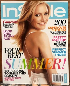 CAMERON DIAZ - InSTYLE Mag  July 2010 - BRAND NEW - No Label - JENNIFER LAWRENCE - Picture 1 of 2