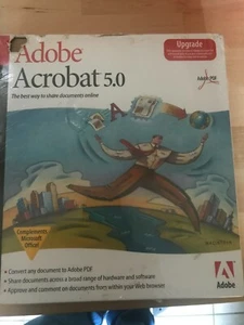 Adobe Acrobat 5.0 Upgrade - Boite cartonnée - Photo 1/3