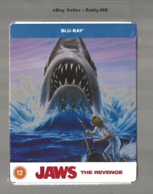 JAWS : THE REVENGE - UK EXCLUSIVE BLU RAY STEELBOOK - NEW & SEALED - Image 1 of 3