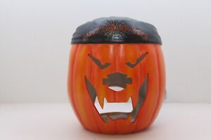 Harley Davidson Jack-O-Lantern Candle Holder Halloween Pumpkin 97812-02Z