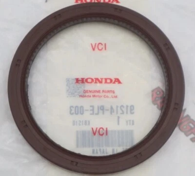 OEM HONDA CIVIC ACCORD PRELUDE CRV REAR MAIN SEAL CRANKSHAFT CRANK D15 F22 D16 - Image 1 of 4