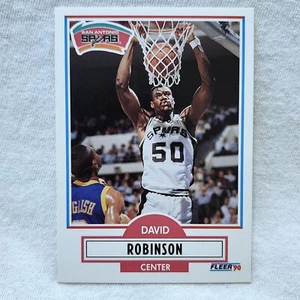 1990 Fleer David Robinson #172 San Antonio Spurs - Picture 1 of 2