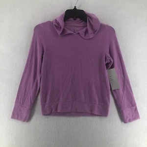 Z by Zella Sweatshirt Girls S (7/8) Purple Soft Pullover Hooded - Picture 1 of 8