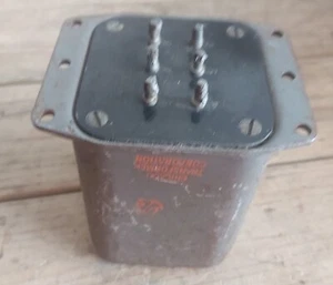 RADIO MILITAR COLLINS TCS TRANSFORMER WW2 - Imagen 1 de 3