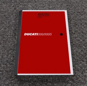 2003 2004 2005 2006 Ducati Model 999 999S Superbike Motorcycle Service Manual - Picture 1 of 1
