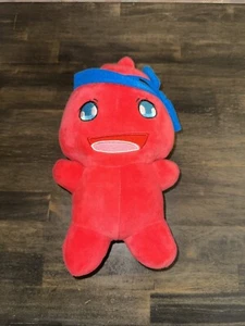Diadema Wicked Cool Toys Ninja 9" Peluche Emote Rosa Rojo Richard Azul Excelente - Imagen 1 de 2