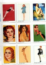 HOLLYWOOD PIN-UPS FULL SET 50 CARDS ISSUED 1994 BY 21stCENTURY ARCHIVES  EX+,