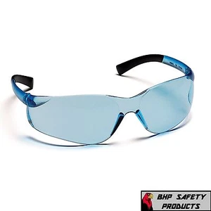PYRAMEX ZTEK SAFETY GLASSES INFINITY BLUE LENS WORK EYEWEAR S2560S Z87+ (1 PR) - Picture 1 of 4
