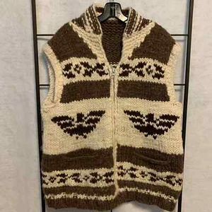 Canadian Sweater Company 100% Wool Eagle Vest  - Picture 1 of 11