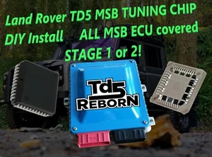 Land Rover Td5 ECU Remap PERFORMANCE CHIP + SOCKET Defender or Discovery 2 MSB - Picture 1 of 3