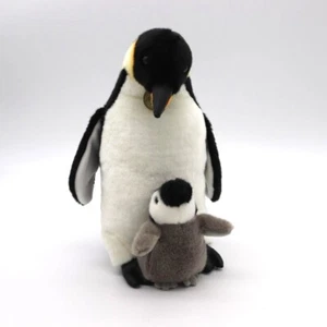 Aurora World, Emperor Penguin & Baby Chick, 16” Large,  Miyoni, With Tags, Plush - Imagen 1 de 8