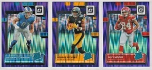 2022 Panini Donruss Optic Football PURPLE SHOCK PRIZM RATED ROOKIE You Choose - Picture 1 of 1