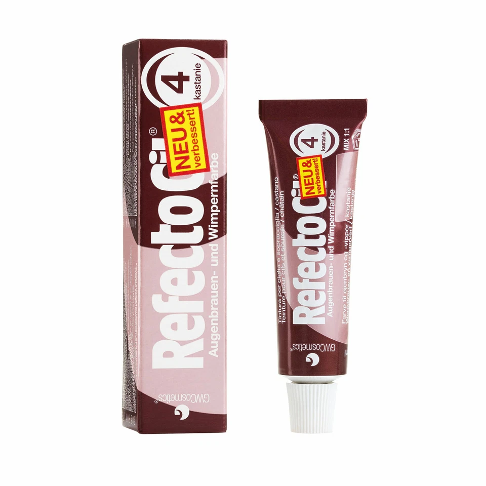 RefectoCil - Augenbrauen- und Wimpernfarbe [4] kastanie 15ml - Bild 1 von 1