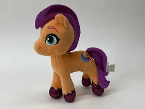 My Little Pony Orange Purple Plush Stuffed Animal Toy Hasbro 2021 Just Play 6" - Picture 1 of 7