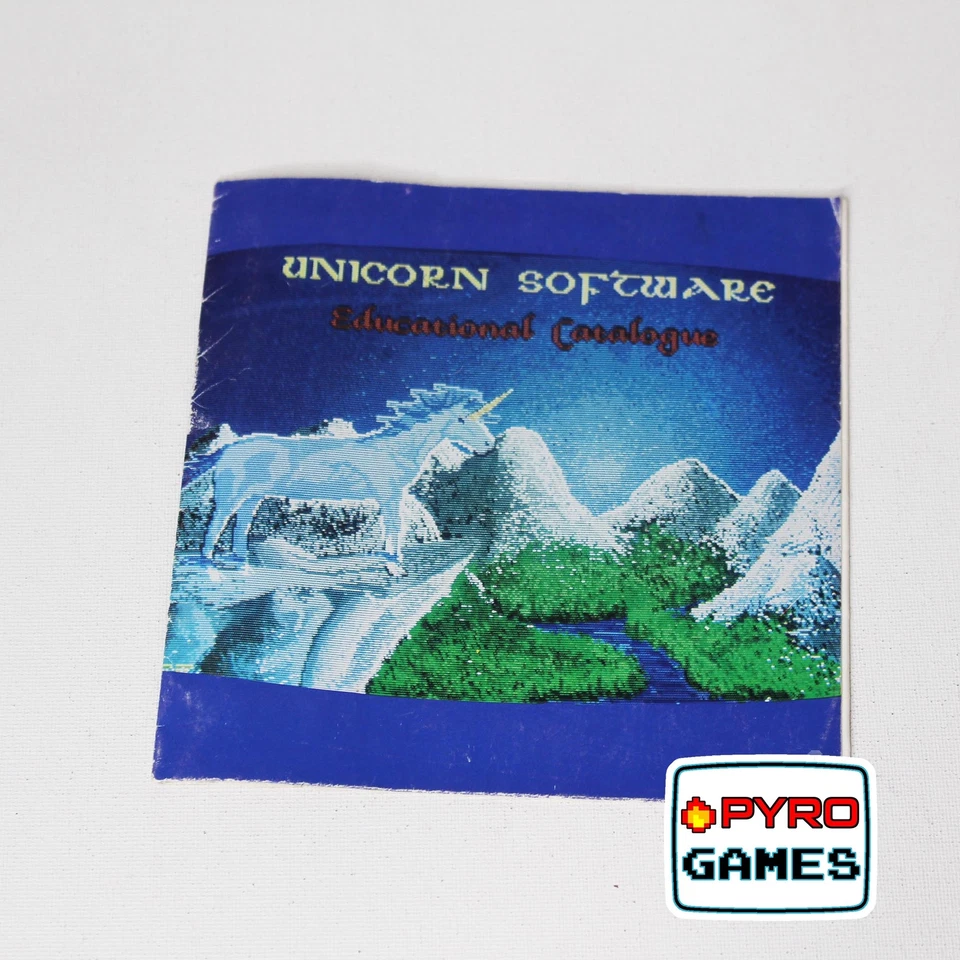 Unicorn Software Educational Catalogue 1988 Atari ST/Amiga/PC/Mac - Image 1 of 1