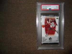 2003-04 SP AUTHENTIC BASKETBALL HOBBY PACK FROM SEALED BOX PSA 9,LeBRON AUTO RC?