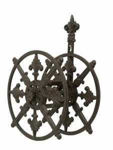 Schlauchhalter Schlauchrolle im antiken Stil aus Gusseisen (6066) - Bild 1 von 4