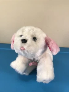 Little Live Pets Tiara White 10” Electronic Puppy Dog Princess Collar SEE VIDEO! - Picture 1 of 11