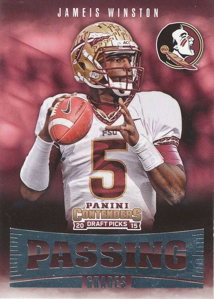 PASSING-GRADES Jameis Winston RC SAINTS BUCS BUCCANEERS FSU SEMINOLES - Image 1 of 1