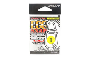 Decoy SN-3 Egg Snap Powerful Cross Lock Snap Size 1 (4673)