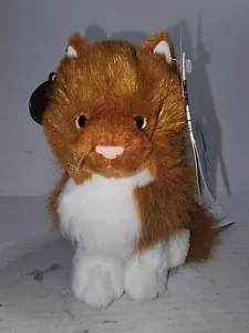 Vintage THE WESTCLIFF COLLECTION 8" Red/White PERSIAN Realistic Kitten Plush - Picture 1 of 4