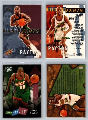 Lote de 26 tarjetas de baloncesto Gary Payton Seattle Supersonics Foto 1 de 4