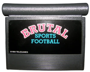 Brutal Sports Football Atari Jaguar Video Game Cartridge 1994 - Bild 1 von 7