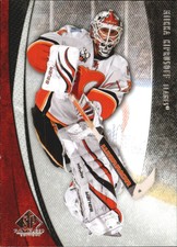 2010-11 SP Game Used Calgary Flames Hockey Card #15 Miikka Kiprusoff