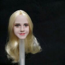 1/6 Light Yellow Hair Emma Watson Head Sculpt Fit 12" PH TBLeague Action Figure