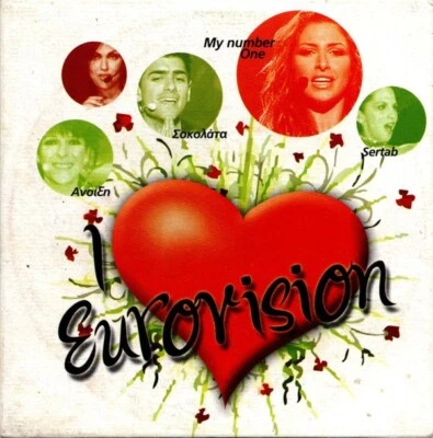 I Love Eurovision - Various / Greek Music CD 2007 CS NM Foto 1 de 2