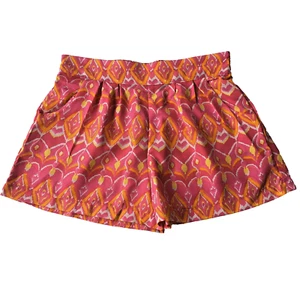AllForColors rosa mehrfarbig Aztekenmuster Shorts Falten Taschen Junior Medium - Bild 1 von 3