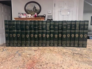 Harvard Classics 1968/1969 Deluxe Edition  Set bonded leather 20 volumes - Picture 1 of 9