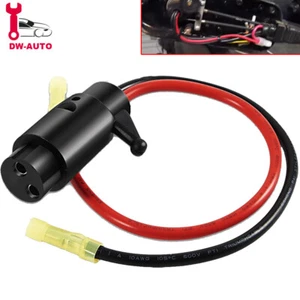 Conector de enchufe macho para motor de arrastre de barco marino 14365-6 calibre 12 V 2 hilos 8 - Imagen 1 de 7