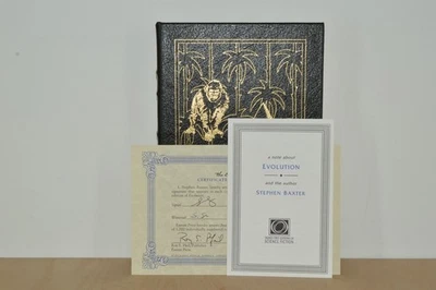 Evolution - Stephen Baxter - Easton Press SIGNED Limited Edition (#53) - Image 1 of 4