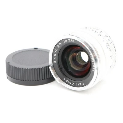 [Top Mint] Carl Zeiss Biogon T* 28mm f/2.8 ZM for Leica M Silve - Image 1 of 4