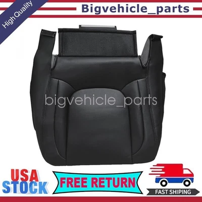 Driver Bottom Leather Seat Cover Black Fit For 2003-05 Dodge Ram 1500/2500/3500 Foto 1 de 4