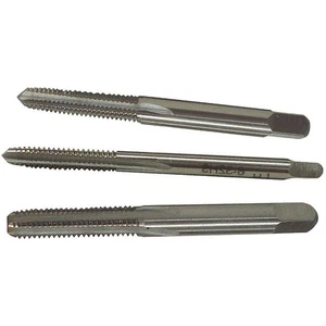 WESTWARD 5PXK0 Hand Tap Set,3 PC,HSS,#8-32,H3 Limit,PK3 5PXK0 - Picture 1 of 1