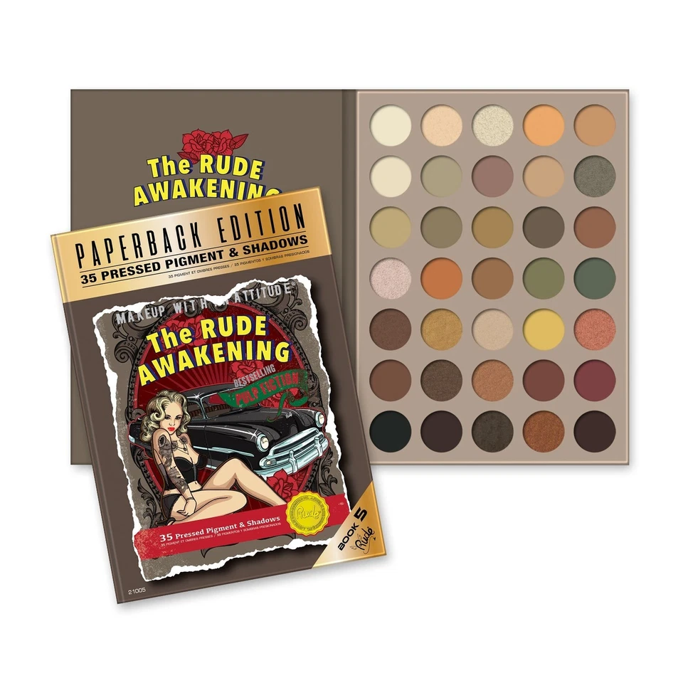 RUDE The Rude Awakening Palette - Paperback Edition - Image 1 of 1