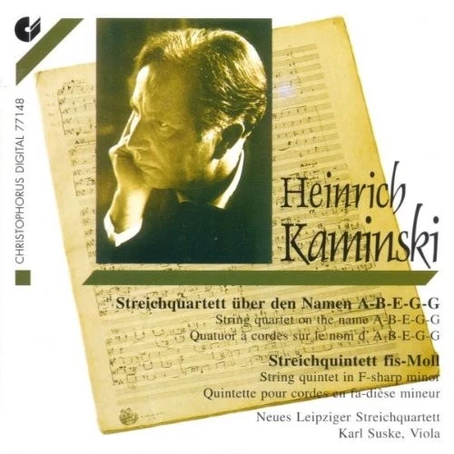 Kammermusik Fuer Streicher... [CD] Heinrich Kaminski [VERY GOOD] - Image 1 of 1