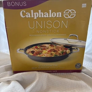 Calphalon Unison Sear Antihaft 12" Everyday Pfanne mit Deckel - Bild 1 von 3