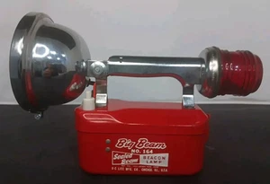Vintage Big Beam No. 164 Emergency Beacon Hand Lamp Works Great Original - Picture 1 of 18