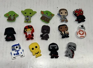 Star Wars 14 pcs Shoe Charms Bracelet Charms - Picture 1 of 2