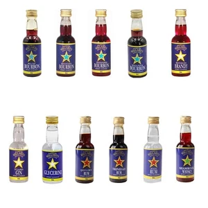 10X Samuel Willards Gold Star 50 ml bourbon whisky ginebra ron Ouzo mezcla y combinación 2,25 L - Imagen 1 de 28