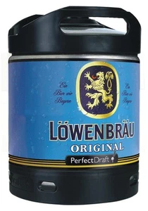 3 x Löwenbräu Original Perfect Draft 6 Liter Fass 5,2 % vol Mehrwegpfand - Bild 1 von 4