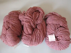 Candide Yarn Heavy Weight 100% Virgin Wool 3 Skeins 190 yds Lot 11 Color 76 - Picture 1 of 5