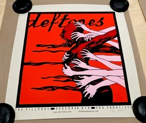 Deftones Konzert Poster Jermaine Rogers Druck Fillmore San Fran 8.11.06 #32/50 - Bild 1 von 11
