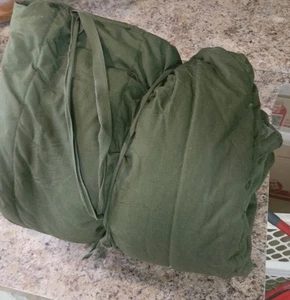 US Military Intermediate Cold Weather Modular Green Sleeping Bag W/Hood W/O Bag - Picture 1 of 9