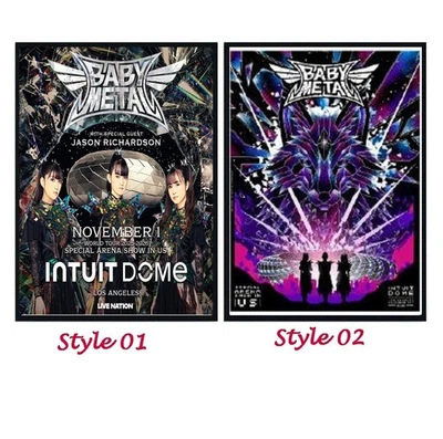 Póster Babymetal World Tour Arena Los Angeles el 1 de noviembre de 2025 18x24", 24x36" Foto 1 de 4