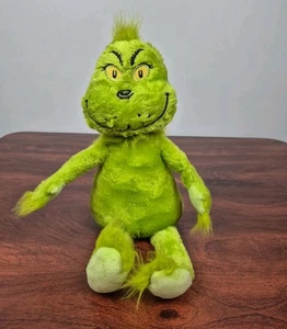 Kohls Cares Dr. Seuss Green Grinch Hairy Furry 16" Plush 2018 - Picture 1 of 10