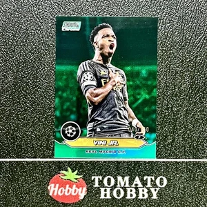 TOPPS STADIUM CHROME UEFA 2023-24 VINICIUS VINI JR. /150 GREEN REFRACTOR - Picture 1 of 2